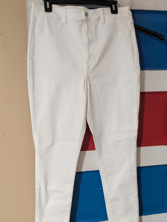 American Eagle Outfitters Denim - American Eagle Outfitters White Skinny Jeans